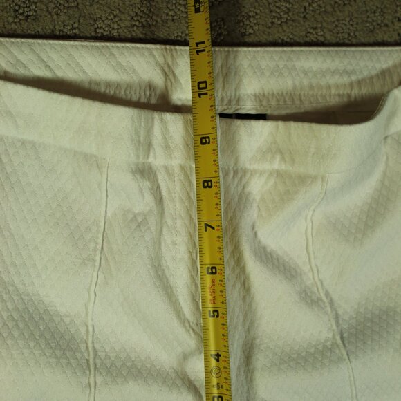 NWOT Cynthia Rowley Sz 10 PRISTINE White Quilted Pants - Picture 5 of 6